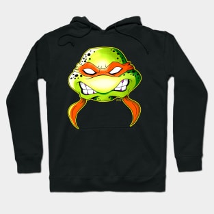 Angry Orange Ninja Turtle Mikie Hoodie